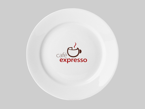 Logo Printing on Dinner Plate